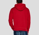 Dsquared2 - HODDIE ROJO CON LETRAS AZULES