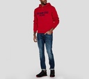 Dsquared2 - HODDIE ROJO CON LETRAS AZULES