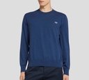 Dsquared2 - SWEATER AZUL CUELLO REDONDO D2