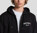 Dsquared2 - SWEATER NEGRO CON CIERRE