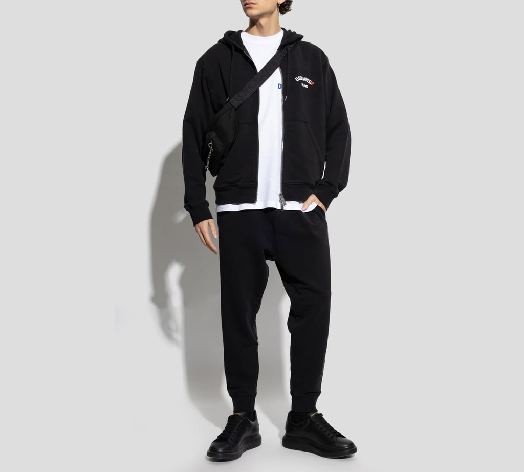 Dsquared2 - MONO NEGRO DESGASTADO