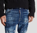 Dsquared2 - BLUE JEANS RECTO CON SALPICADO DE PINTURA