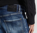 Dsquared2 - BLUE JEANS RECTO CON SALPICADO DE PINTURA