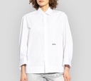 Dsquared2 - CAMISA BLANCA CON BORDADO NEGRO