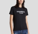 Dsquared2 - FRANELA NEGRA DE LETRAS BLANCAS