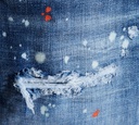 Dsquared2 - BLUE JEANS ANCHO CON SALPICADO DE PINTURA