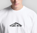 Dsquared2 - FRANELA BLANCA CON ICON NEGRO 100