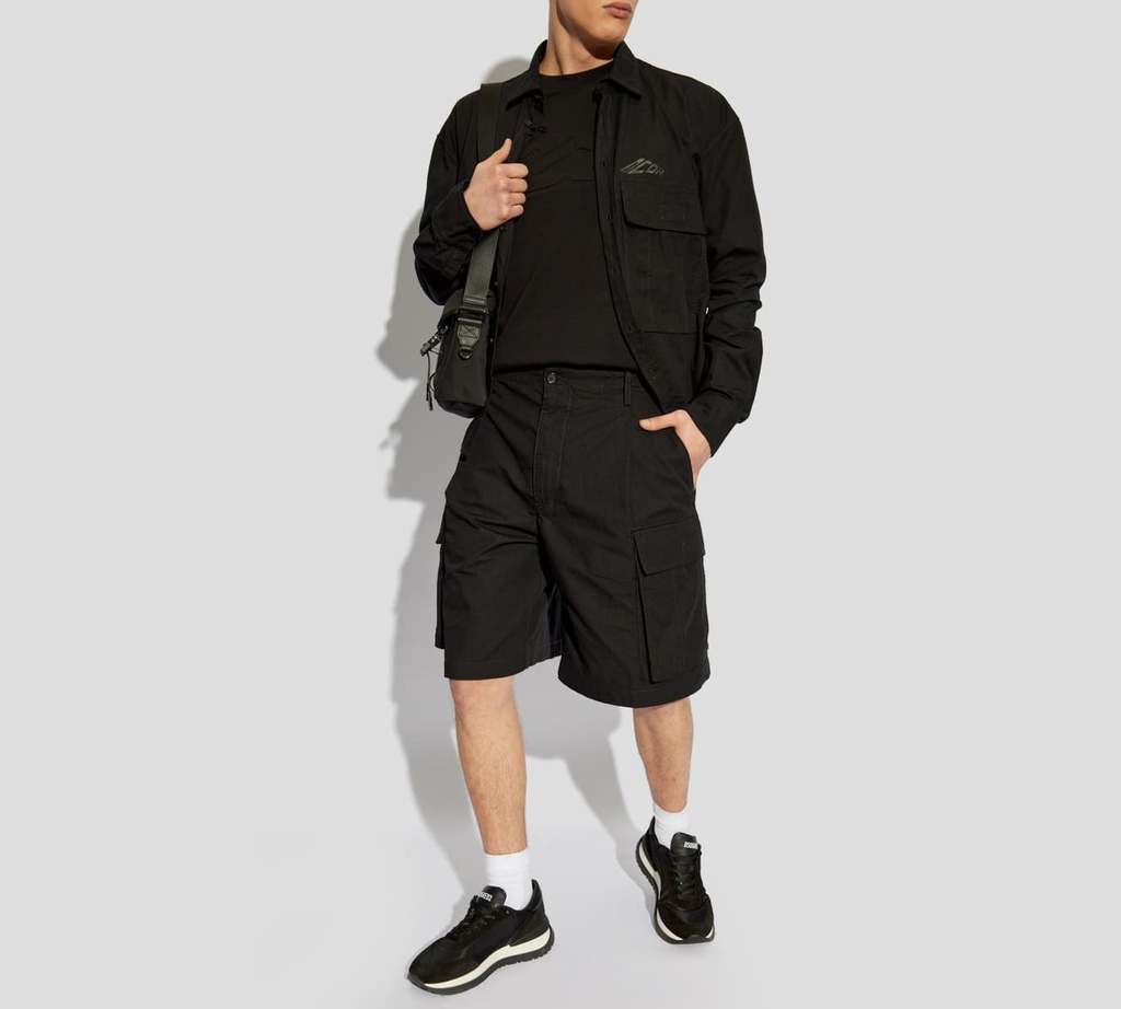 Dsquared2 - FRANELA NEGRA CON ICON EN RELIEVE