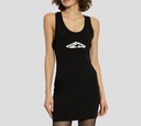 Dsquared2 - VESTIDO DEPORTIVO NEGRO CON ICON BLANCO
