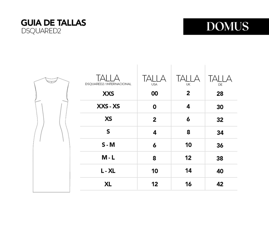 Dsquared2 - VESTIDO DEPORTIVO NEGRO CON ICON BLANCO