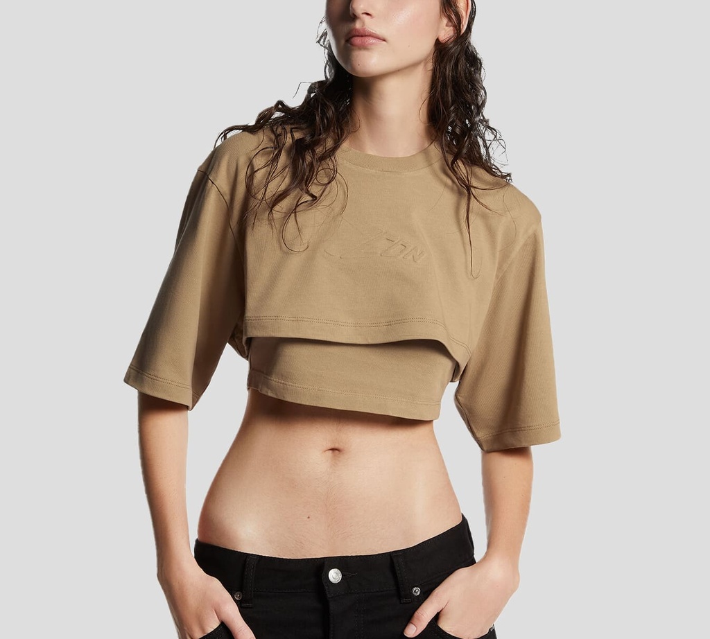 Dsquared2 - FRANELA CAMEL CON ICON EN RELIEVE