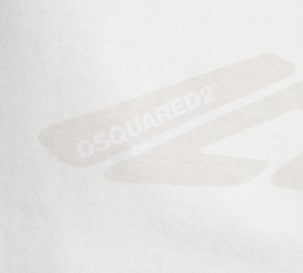 Dsquared2 - FRANELA BLANCA CON ICON CLARO