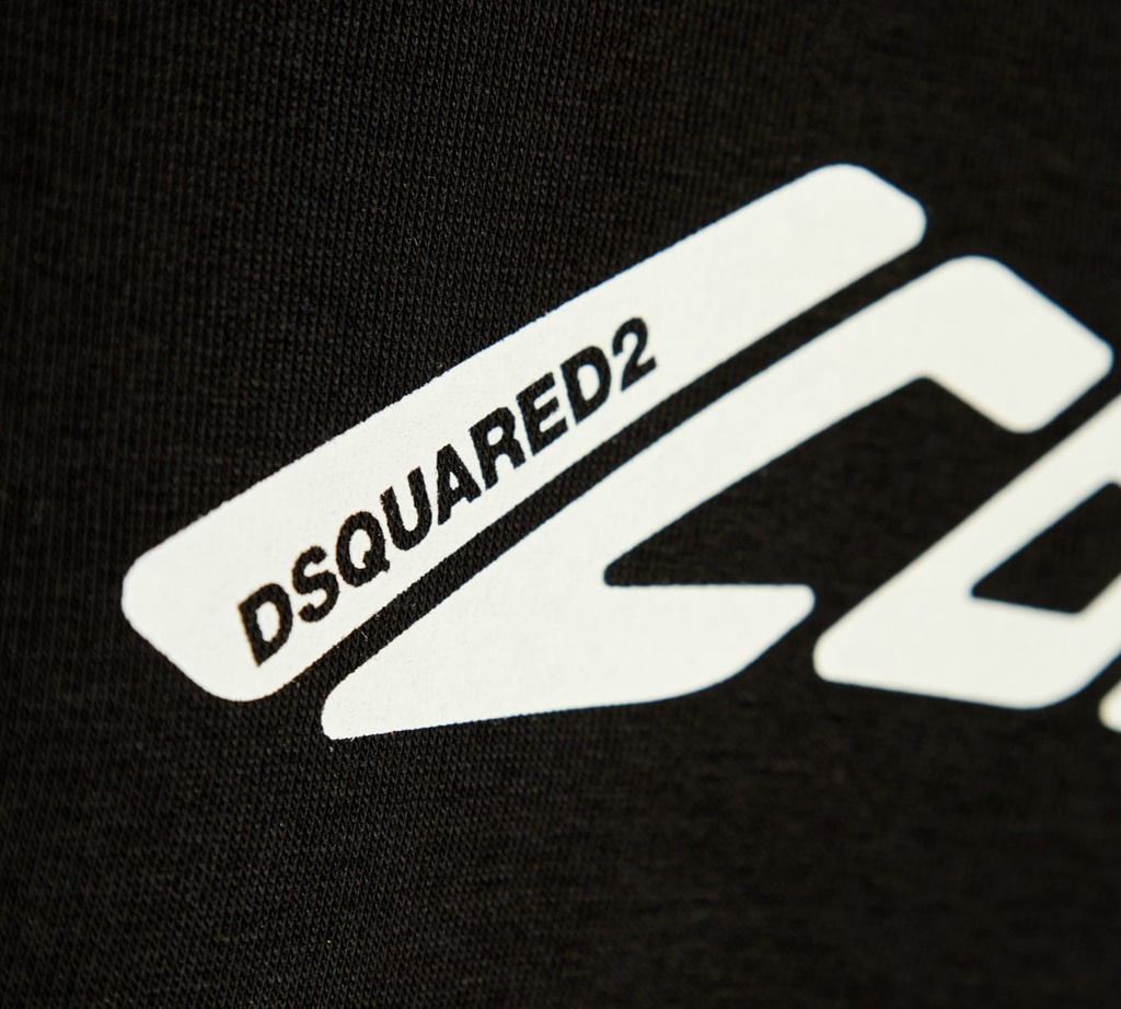 Dsquared2 - SWEATER NEGRO CON CUELLO REDONDO
