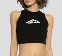 Dsquared2 - TANK TOP NEGRO CON ICON BLANCO