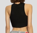Dsquared2 - TANK TOP NEGRO CON ICON BLANCO