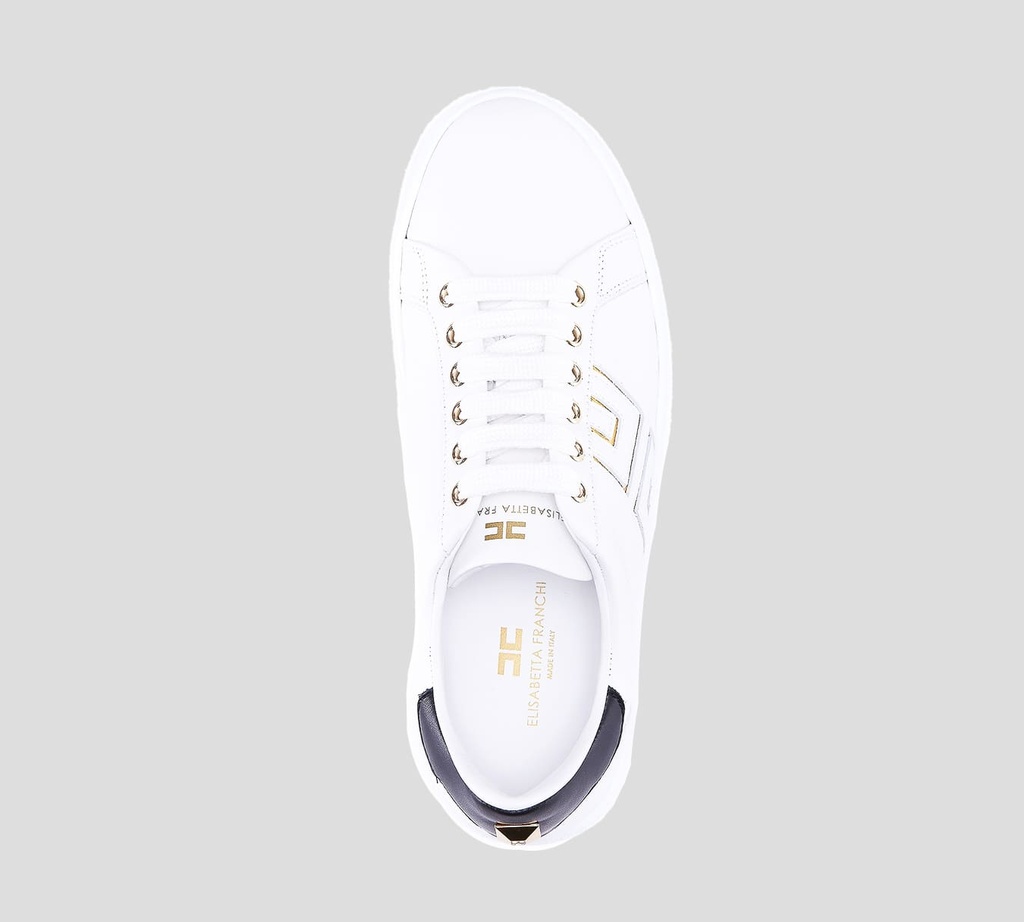 Elisabetta Franchi - SNEAKER BASICOS CON LOGO