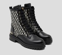 Elisabetta Franchi - BOTAS NEGRAS CON DETALLES PLATEADOS