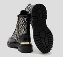 Elisabetta Franchi - BOTAS NEGRAS CON DETALLES PLATEADOS