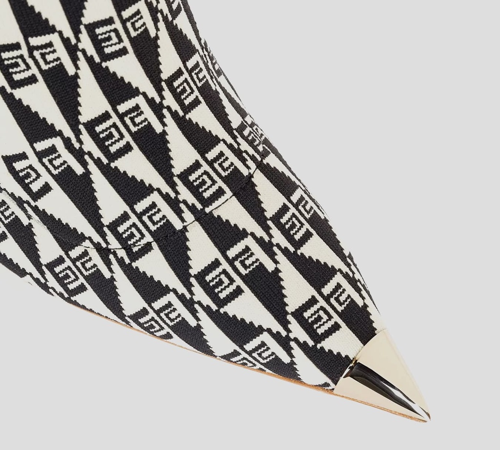Elisabetta Franchi - BOTAS CON PATRON DE LOGO