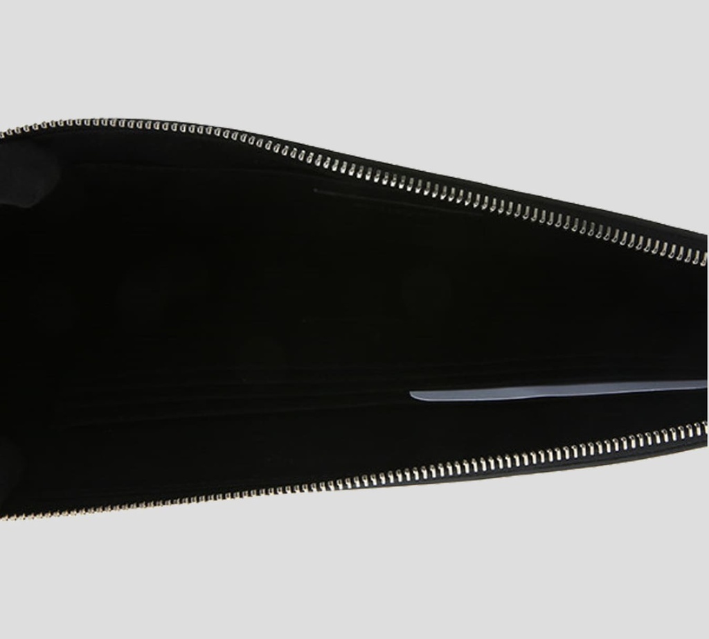 Giuseppe Zanotti - SOBRE EN CUERO CON LOGO METÁLICO 