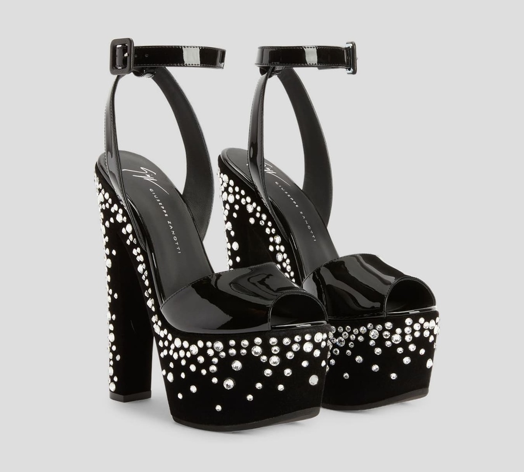 Giuseppe Zanotti - SANDALIAS SAINTRO NEGRA