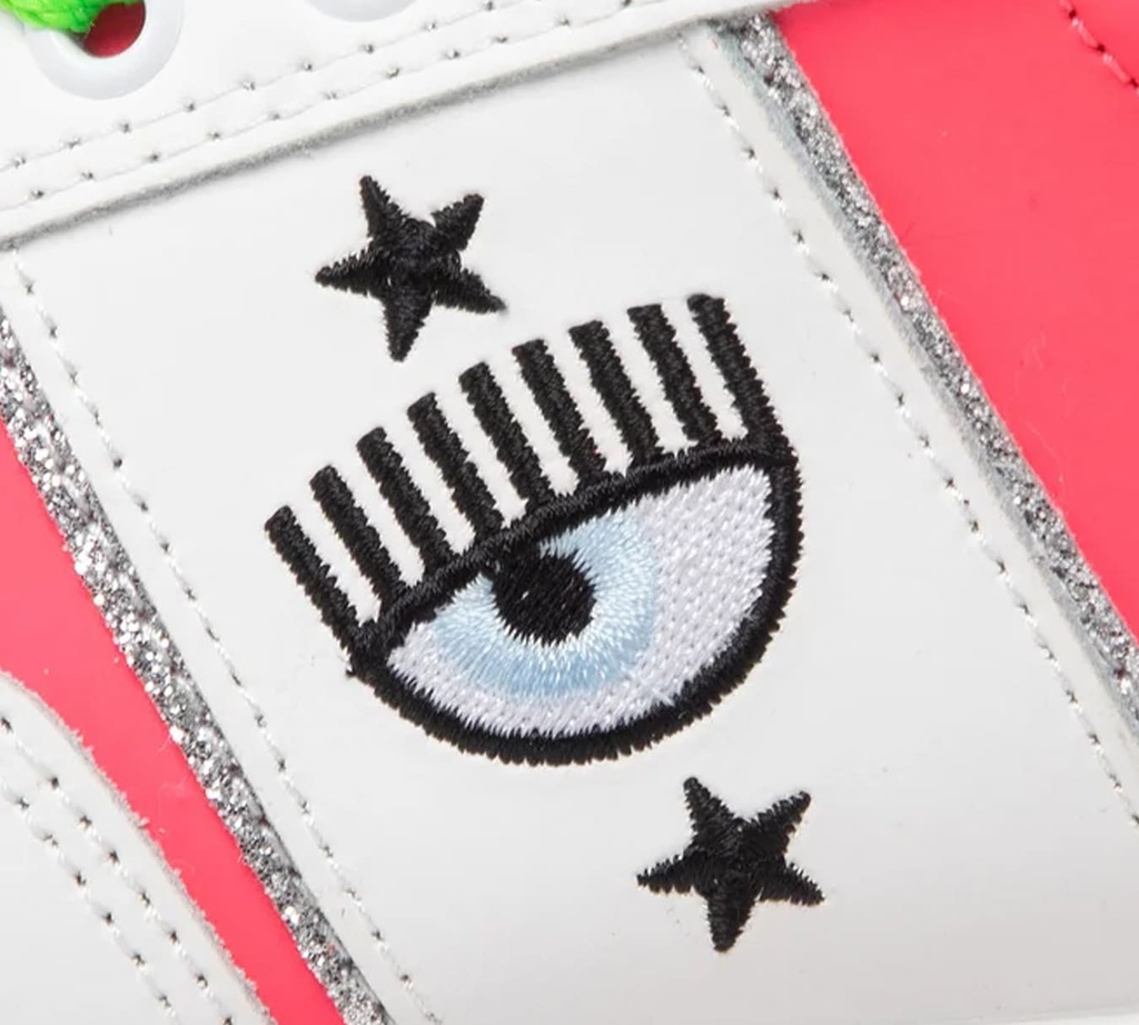 Chiara Ferragni - ZAPATOS DEPORTIVOS, ROSADO y BLANCO