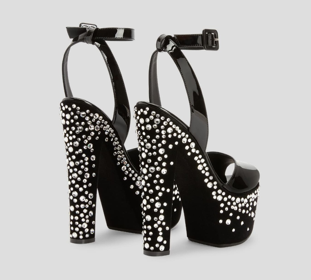 Giuseppe Zanotti - SANDALIAS SAINTRO NEGRA