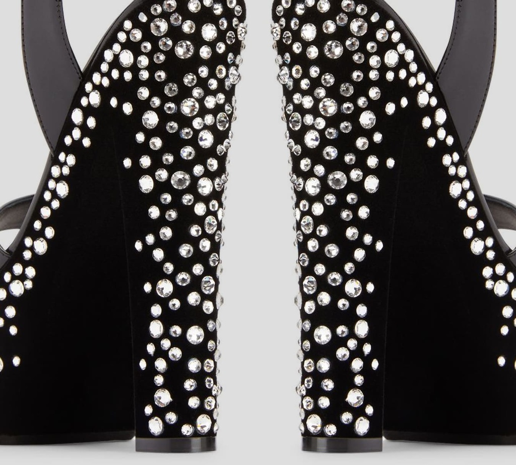 Giuseppe Zanotti - SANDALIAS SAINTRO NEGRA