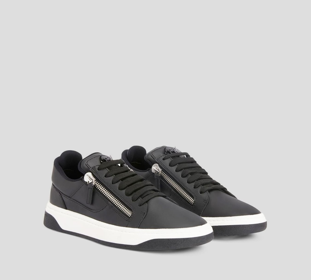 Giuseppe Zanotti - SNEAKERS BUREL/VEGUE NEGRO/BLANCO