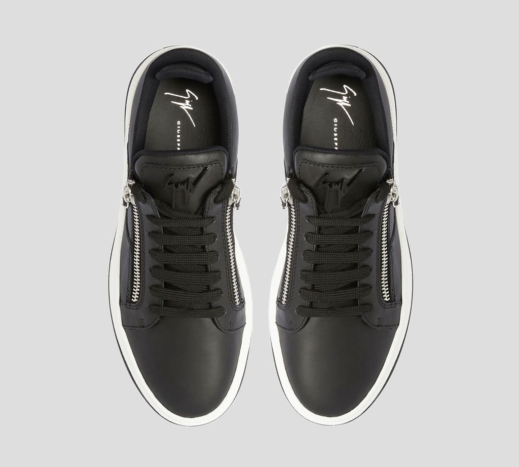 Giuseppe Zanotti - SNEAKERS BUREL/VEGUE NEGRO/BLANCO