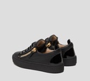 Giuseppe Zanotti - SNEAKERS UNICOLOR CON CIERRES LATERALES