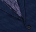 Etro - BLAZER AZUL CON TEXTURA