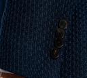 Etro - BLAZER AZUL CON TEXTURA