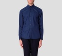 Etro - CAMISA DE VESTIR AZUL OSCURO
