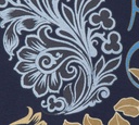 Etro - FRANELA AZUL CON DISEÑO FLORAL