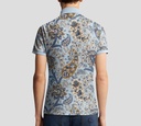 Etro - POLO AZUL CLARO CON DISEÑO