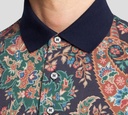 Etro - POLO CON ESTAMPADO PAISLEY FLORAL