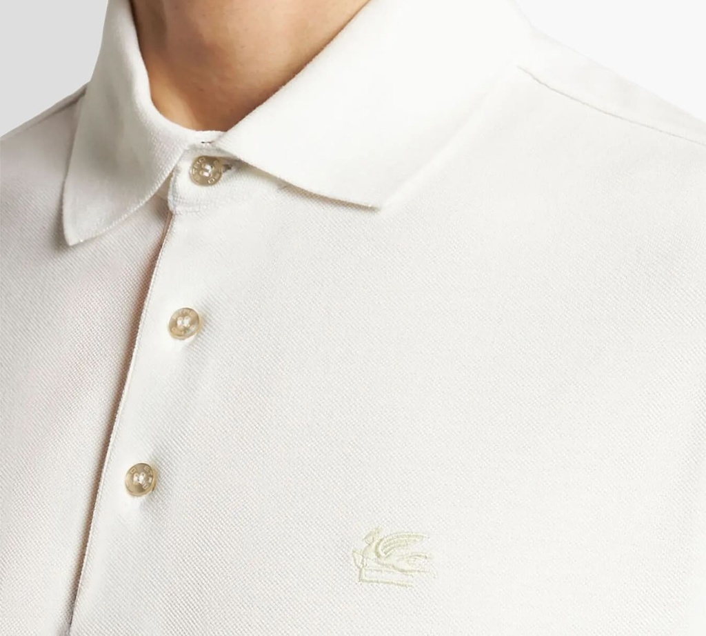 Etro - POLO ROMA OFF WHITE