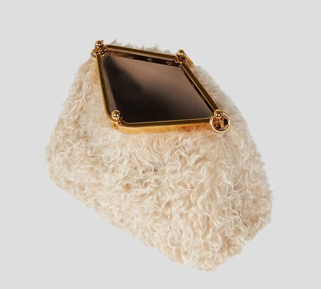 Etro - CARTERA MARRON PELUDA