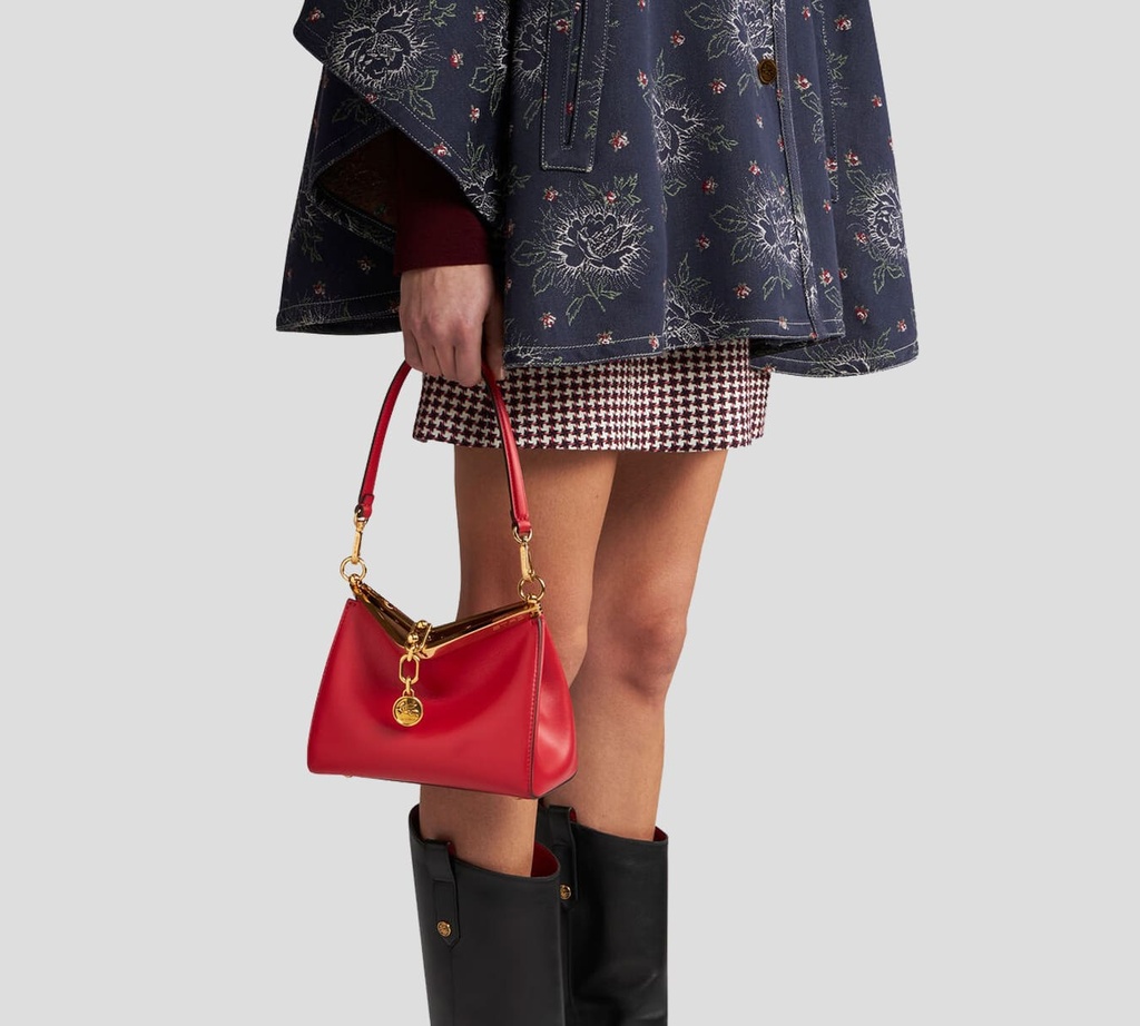 Etro - CARTERA VELA PEQUEÑA CON DETALLES E DORADO