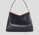 Etro - CARTERA NEGRA MARRON CON DORADO