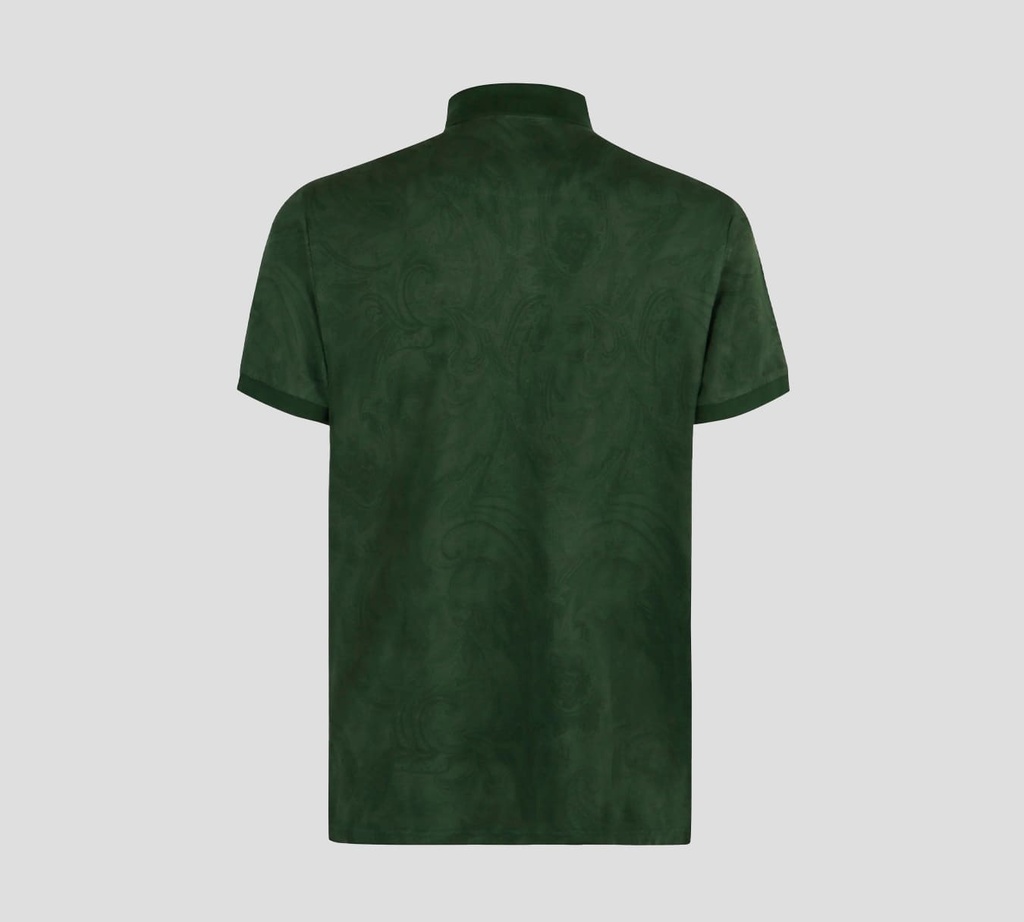 Etro - POLO VERDE OSCURO