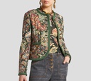 Etro - CHAQUETA DE SARGA CON ESTAMPADO PAISLEY