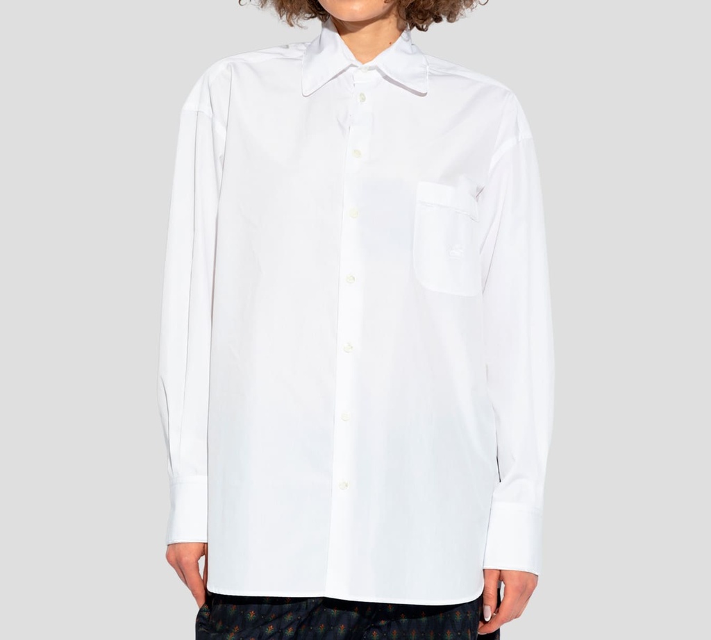 Etro - CAMISA DE VESTIR CON BOLSILLO FRONTAL