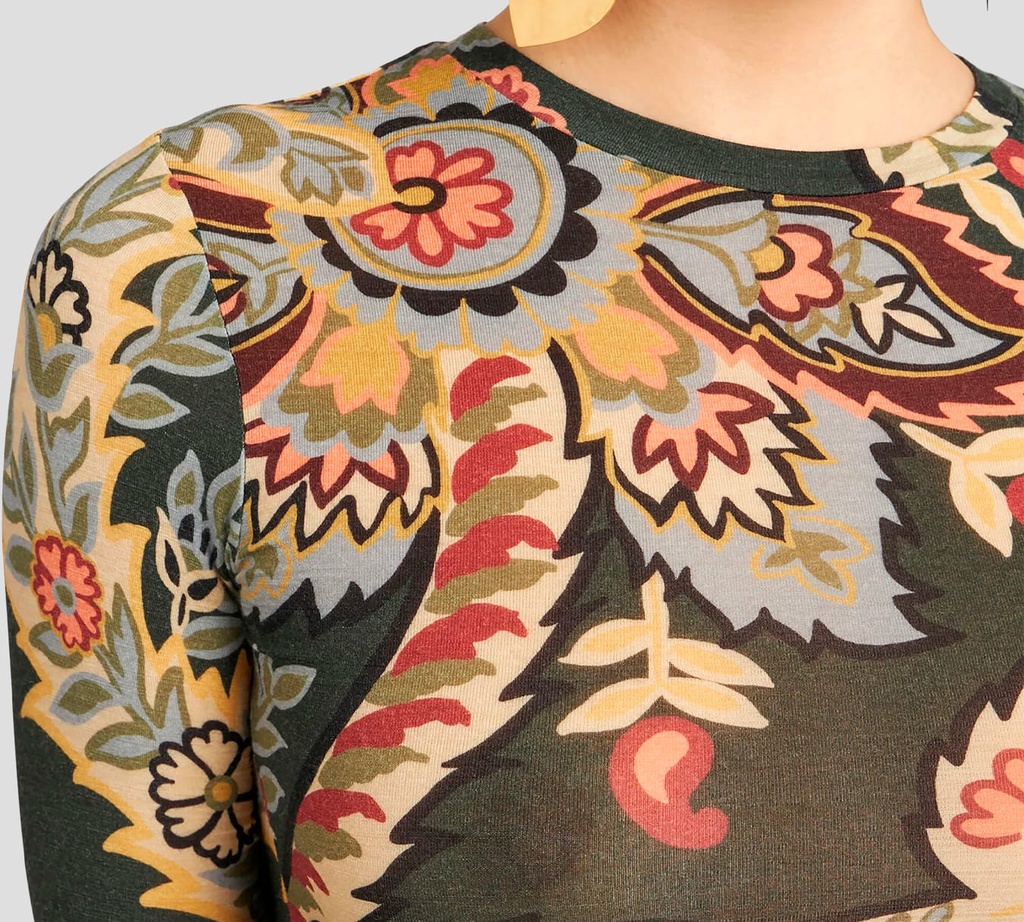 Etro - SWEATER CON ESTAMPADO PAISLEY