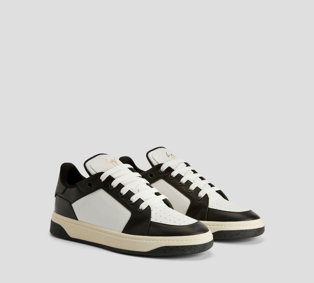 Giuseppe Zanotti - ZAPATOS NEGROS CON BLANCO