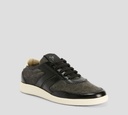Giuseppe Zanotti - ZAPATO NEGRO CON SUELA OFF WHITE