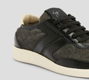 Giuseppe Zanotti - ZAPATO NEGRO CON SUELA OFF WHITE