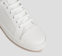 Giuseppe Zanotti - ZAPATOS BLANCOS CON BORDE CAMEL