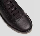 Giuseppe Zanotti - ZAPATOS NEGROS CON BORDE CAMEL
